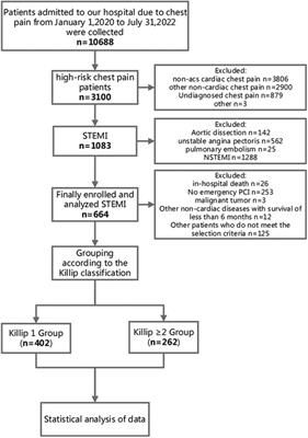 Impact of chest pain center quality control indicators on mortality risk in ST-segment elevation myocardial infarction patients: a study based on Killip classification